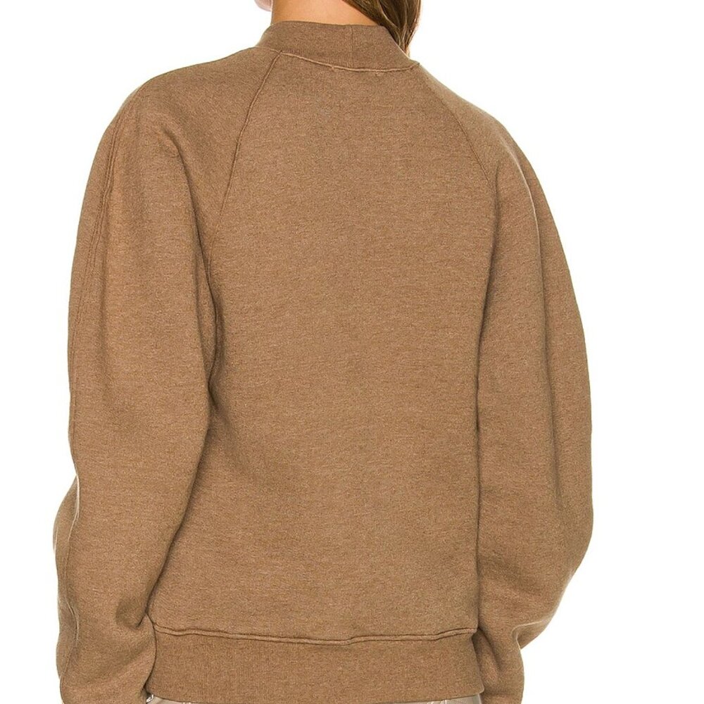 Agolde Tarron Mock Neck Sweatshirt View 3